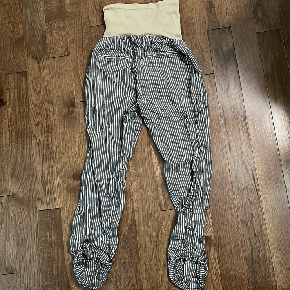 Linen Maternity Pants - Picture 5 of 5